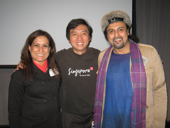 Salman Ahmad (with Samina)