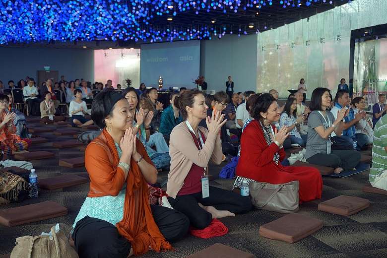 The Straits Times: Say Ommm to a happy workplace