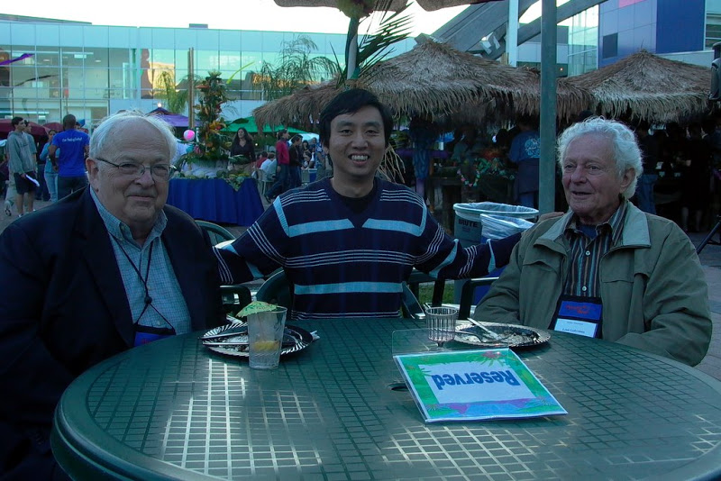Burton Richter and Leon Lederman, Nobel Laureates