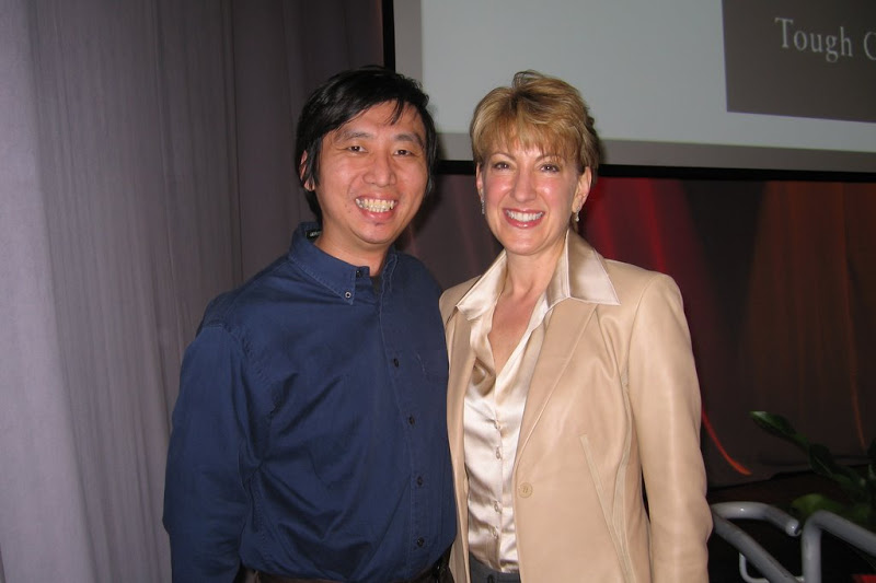 Carly Fiorina, ex-CEO of HP